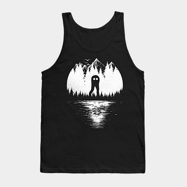 Fresno Nightcrawler Cryptozoology Tank Top by Tesszero